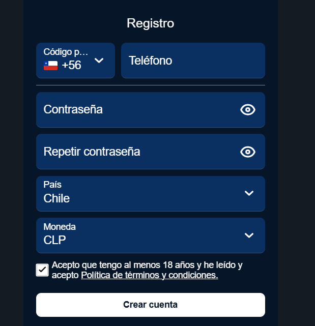Topacio Casino registro